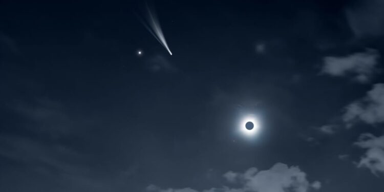 Comet 12P/Pons-Brooks near Earth